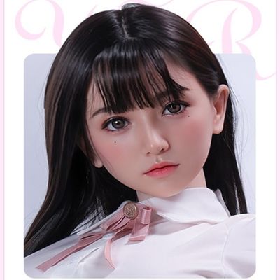 acheter Tête de poupée sexuelle adulte pour le baiser, style mignon Tête de poupée sexuelle en silicone avec une peau douce pour le baiser fabrication en ligne
