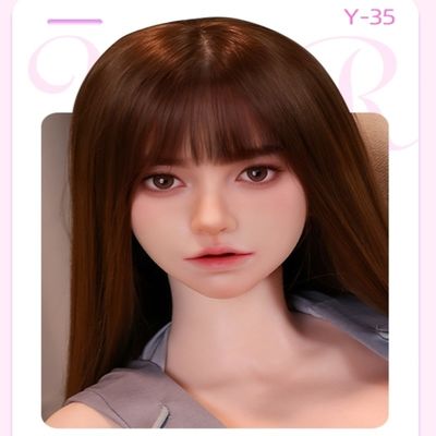 acheter Des jouets sexuels imperméables pour une pipe avec un visage asiatique, une tête en silicone pour une pipe fabrication en ligne